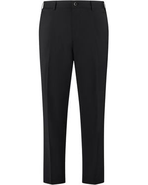 THE (Alphabet) Pants Wool-Blend - Black