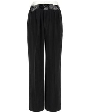 Maison Margiela 'Taped' Trousers - Black