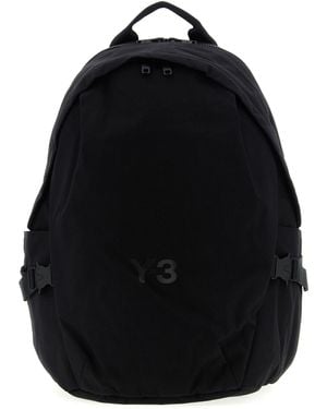Y-3 Logo Backpack - Black