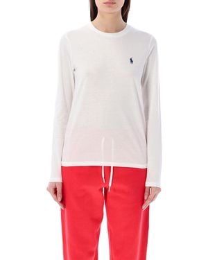 Polo Ralph Lauren Classic Tshirt Ls - White