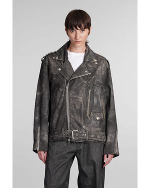 Haikure Kay Biker Jacket - Grey