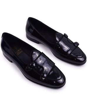 Edhen Milano Brera Moccasin - Black