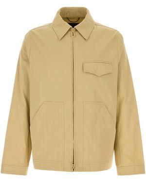 Paltò Cotton Blend Dante Jacket - Natural