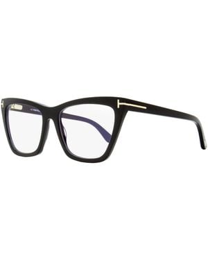 Tom Ford Magnetic Clip-On Eyeglasses Tf5971-B 001 54Mm Ft5971 Plastic (Acetate) - Black