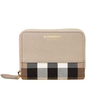 Burberry Wallet Cotton - White