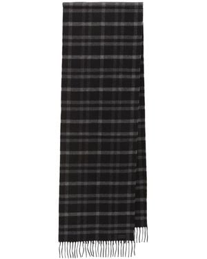 Saint Laurent Scarfs Silk Cashmere - Black