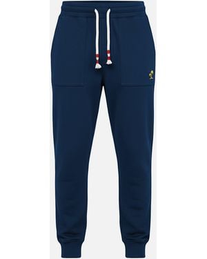 MC2 Saint Barth Bolt Jr Melange Joggers Pant - Blue