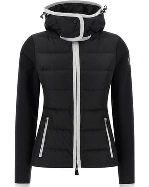 Moncler Grosgrain Tape Jacket - Black