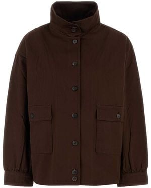Prada Gabardine Jacket - Brown