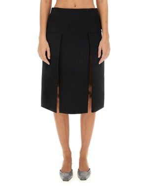 Khaite Kidd Skirt - Black