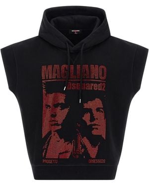 DSquared² Magliano X Capsule Hoodie - Black