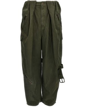 Loewe 'Balloon Cargo' Trousers - Green