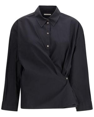 Lemaire Cotton Dress Shirt - Blue