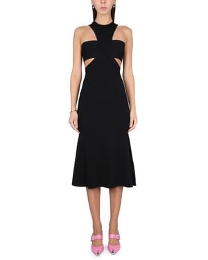 McQueen Viscose Blend Dress - Black