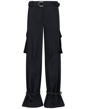 The Attico Cargo Pants - Blue