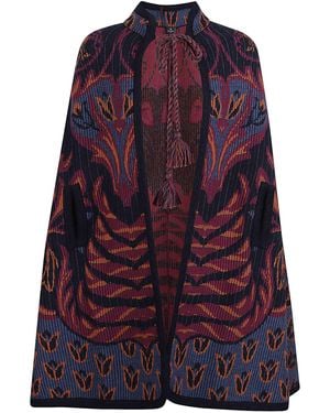 Etro Knitwear Capes - Purple