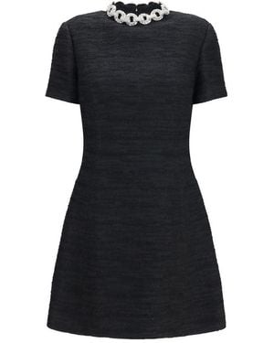 Valentino Cotton Casual Dress - Black