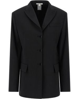 Nensi Dojaka Tailored Wool Blend Blazer - Black