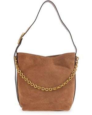 MICHAEL Michael Kors Shoulder Bag Suede Cow Leather - Brown