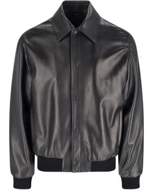 Fendi Lamb Leather Jacket - Black