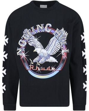 Rhude T-Shirts And Polos Cotton - Blue