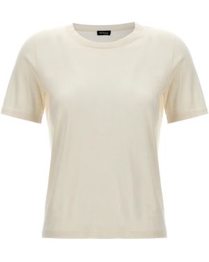 Kiton Silk Cashmere T-Shirt - White