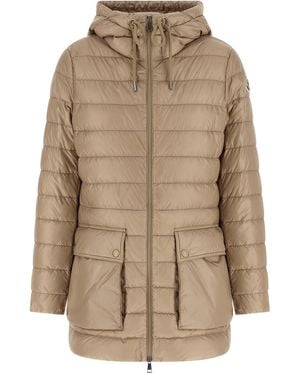 Moncler Jasmin Down Jacket Polyamide Jacket, Parka, Casual - Natural