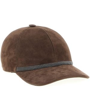 Brunello Cucinelli Baseball Cap - Brown
