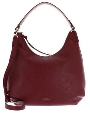 Coccinelle Shoulder Bag Cowhide - Red