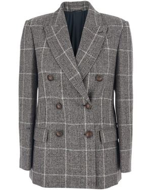 Brunello Cucinelli Blazer - Grey