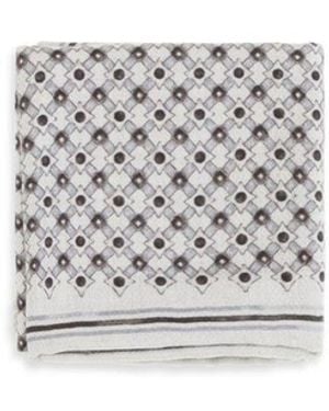 Brunello Cucinelli Silk Scarf - White