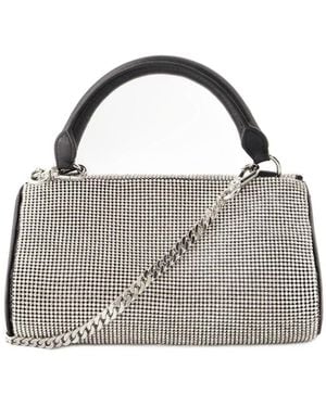 Kara Crush Satchel Bag - Black