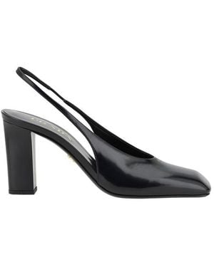 Prada Calf Leather Pumps - Black
