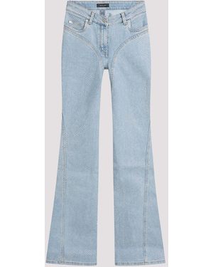 Mugler Light Cotton Jeans - Blue