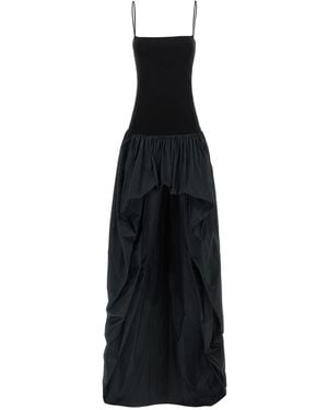 Stella McCartney Taffeta Skirt Dress - Black
