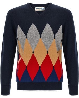 Ballantyne Scottish Sweater - Blue