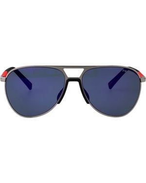 Prada Sunglasses 0Ps 53Zs Metal - Blue