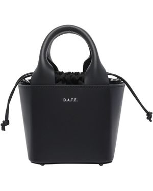 Date Logo Handbag - Black
