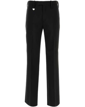 Burberry Virgin Wool Wool Pant - Black