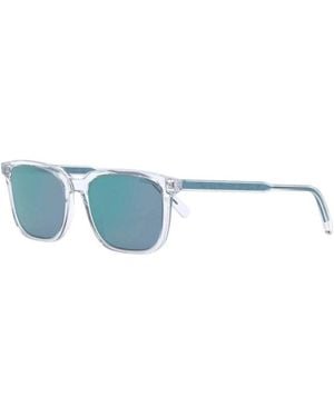 Dior Sunglasses Square Full Rim, Transparent Frame And Lens Ins1I85B7 - Blue