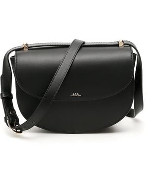 A.P.C. Geneve Crossbody Bag - Black