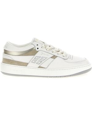 Givenchy Lace Up Sneakers Calfskin Leather (Bos Taurus) - White