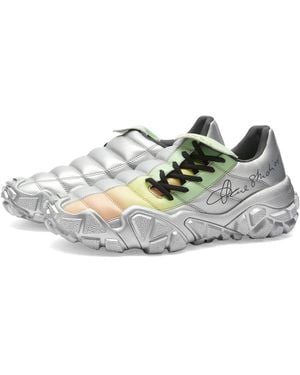 Acne Studios Bolzter Football Low-Top Sneakers - Gray