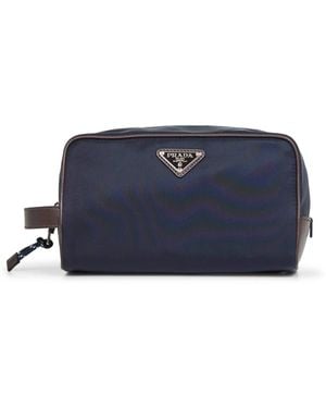 Prada Beauty Case Speedrock Recycled Polyamide Wallets & Cardholders - Blue