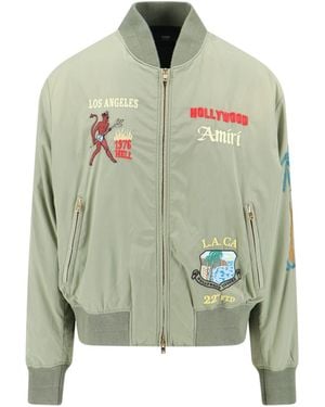 Amiri Sinners Bomber Jacket - Green