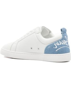 Christian Louboutin Trainers Calf Leather - Blue