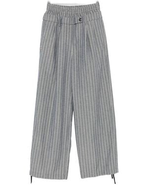 White Sand Pants Cotton - Gray
