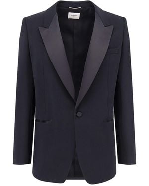 Saint Laurent Clothing Lana Certificata - Blue