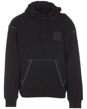 Givenchy Boxy Fit Hoodie - Black