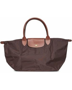 Longchamp Handbag Le Pliage Original L Mocha Polyamide Handbags - Brown
